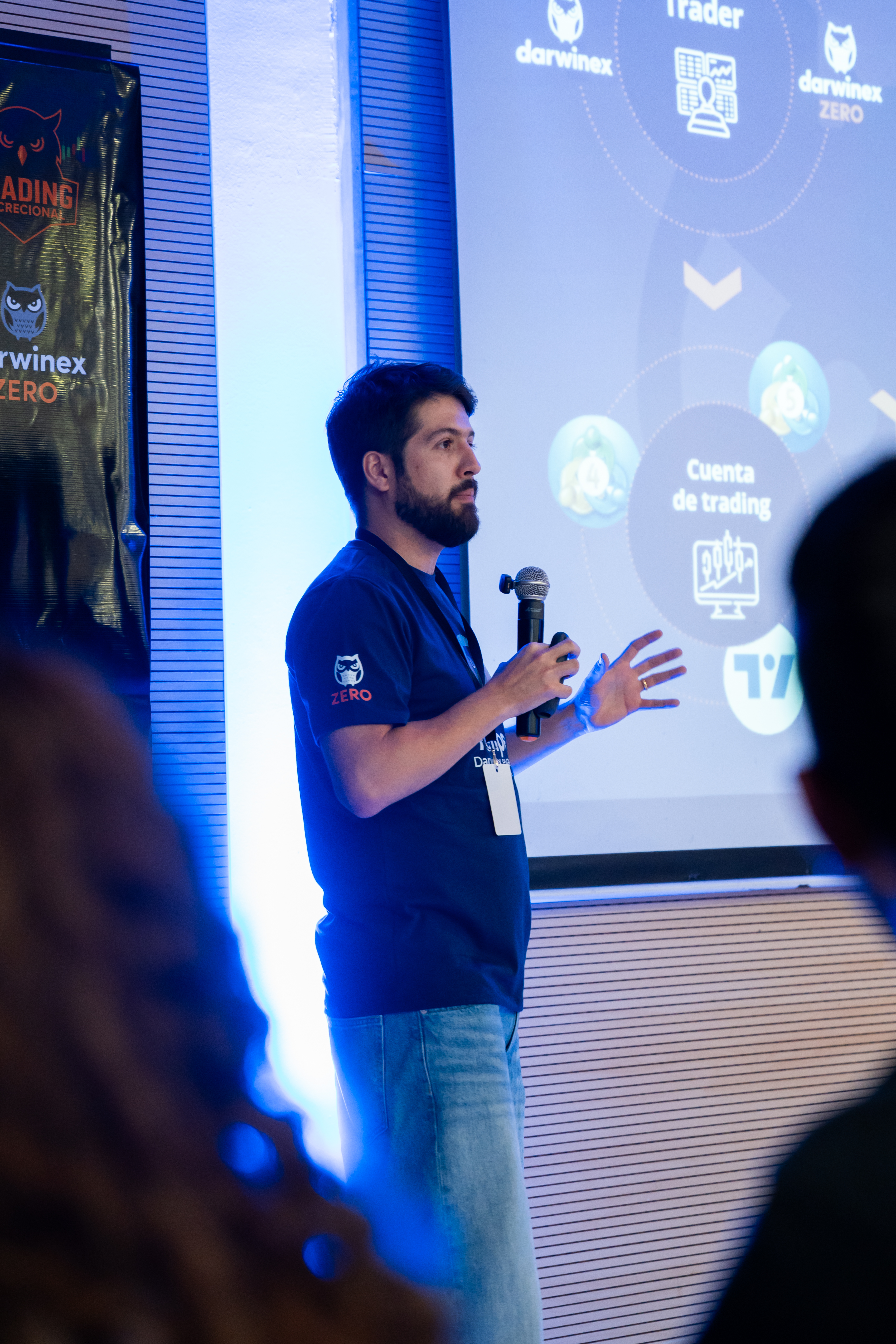 Presentación en escenario